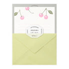 MIDORI Letterpress Letter Set 475 Cherry