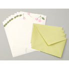 MIDORI Letterpress Letter Set 475 Cherry