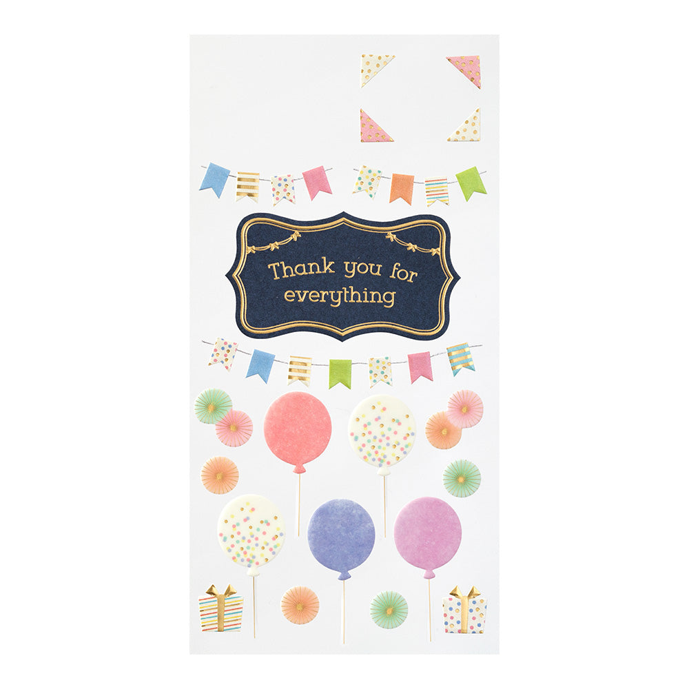 MIDORI Sticker PCM 2361 Title Thank You