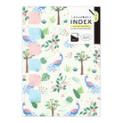 MIDORI Index Clear Folder A4 Flowers