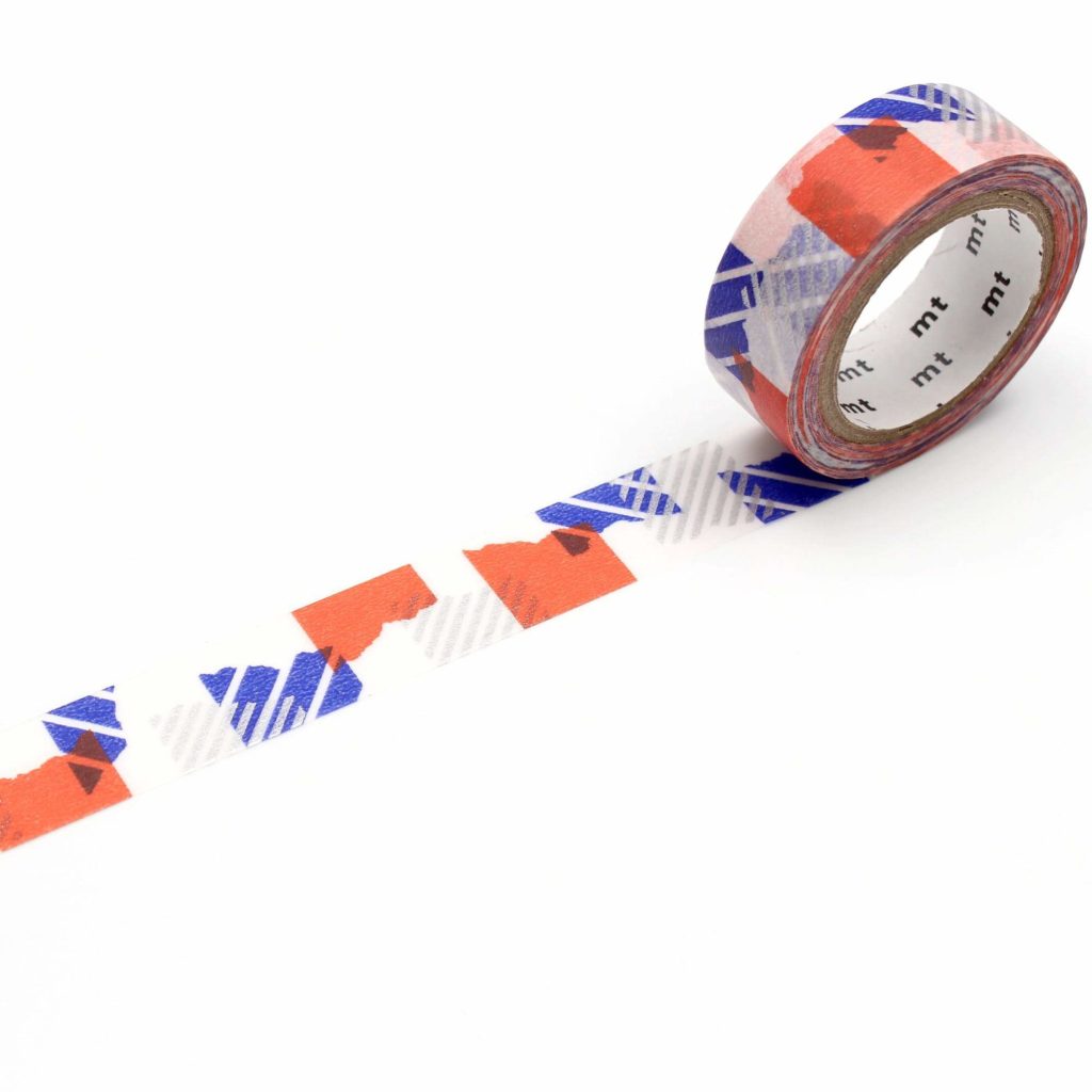 MT 1P Deco Tsugihagi Blue x Orange 15mm