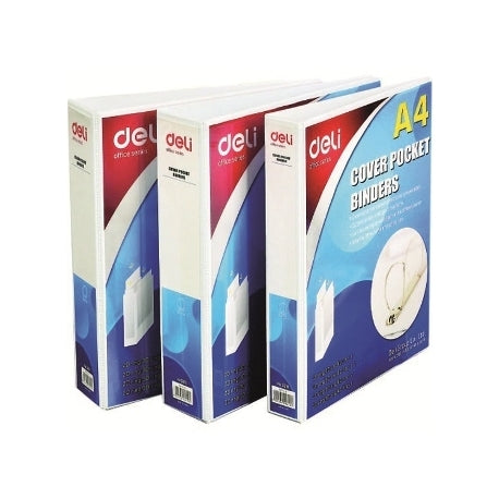 DELI Ring Binder E5612N 1 in 4- D Ring