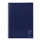 KOKUYO Soft Ring Biz Notebook B5 Dot Ruled 50sh Dark Blue