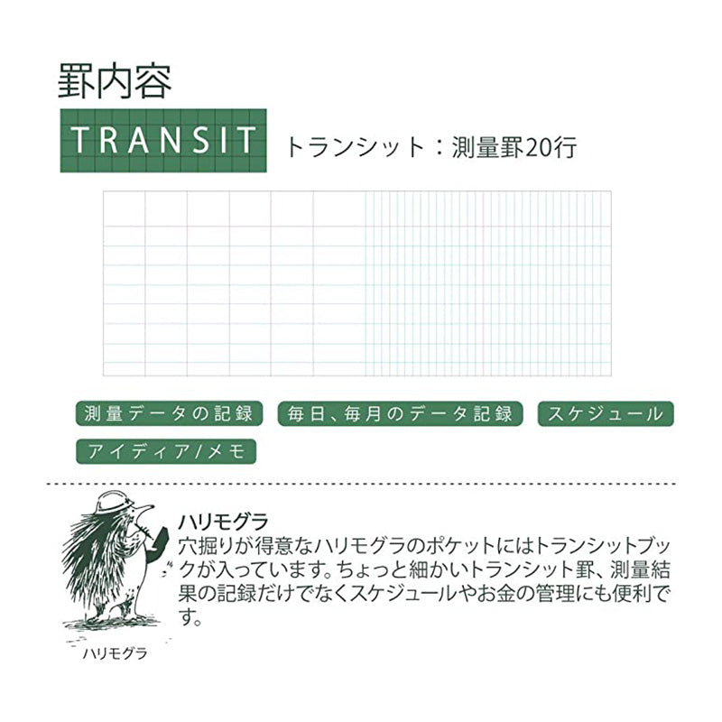 KOKUYO Field Transit Book 60th Anniv Ltd Echidna Default Title