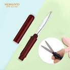 KOKUYO Collapsible Scissor Pen Dark Red