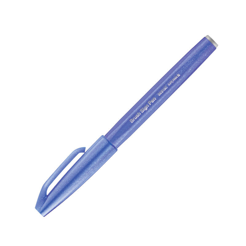 PENTEL Touch Brush Sign Pen-Blue Violet