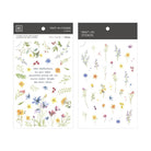 MU Print-On Sticker 2s 121-Morning Of Flowers