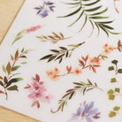 MU Print-On Sticker 2s 121-Morning Of Flowers