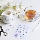 MU Crystal Print-On Sticker 005 Yellow Flowers In