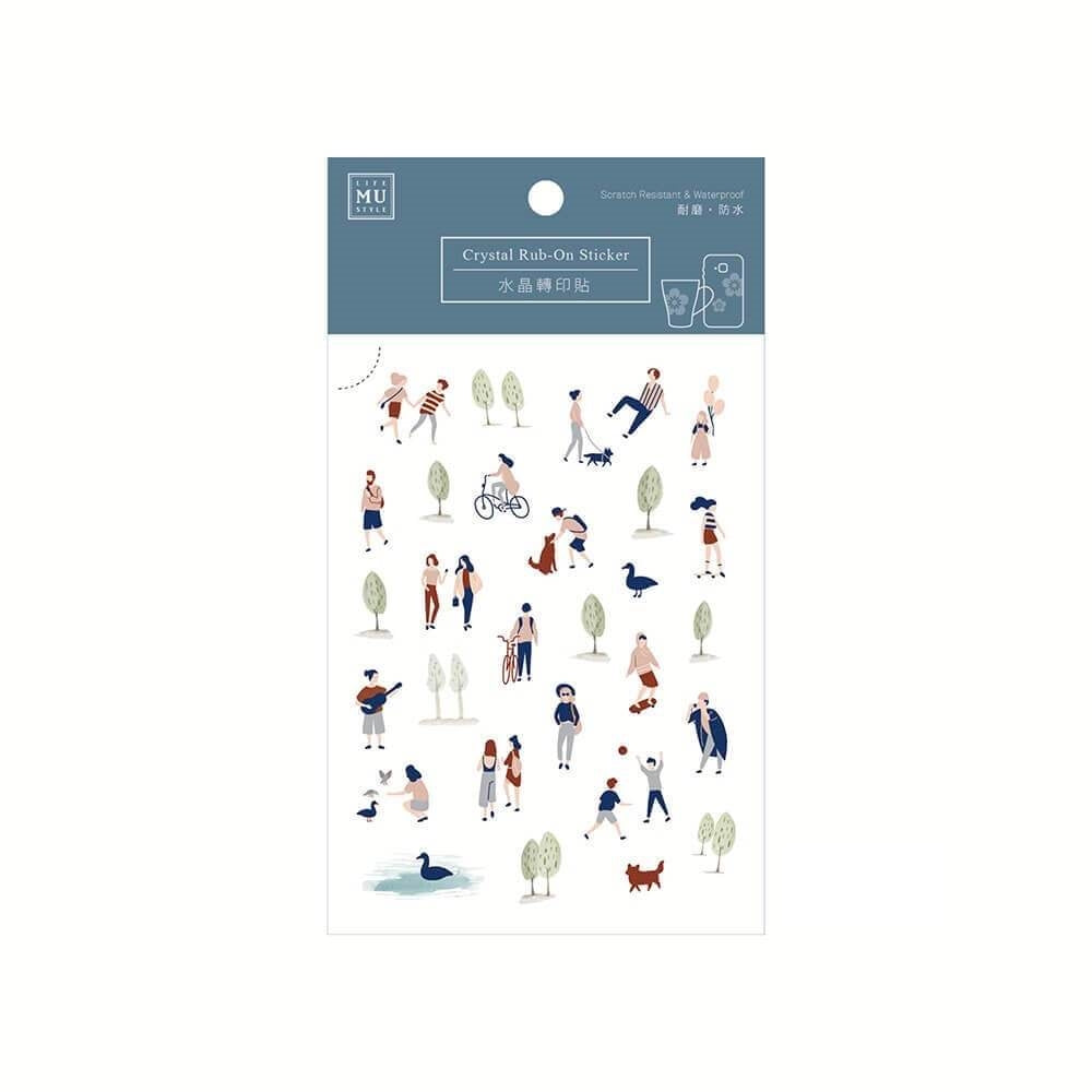 MU Crystal Print-On Sticker 015 Field-Trips