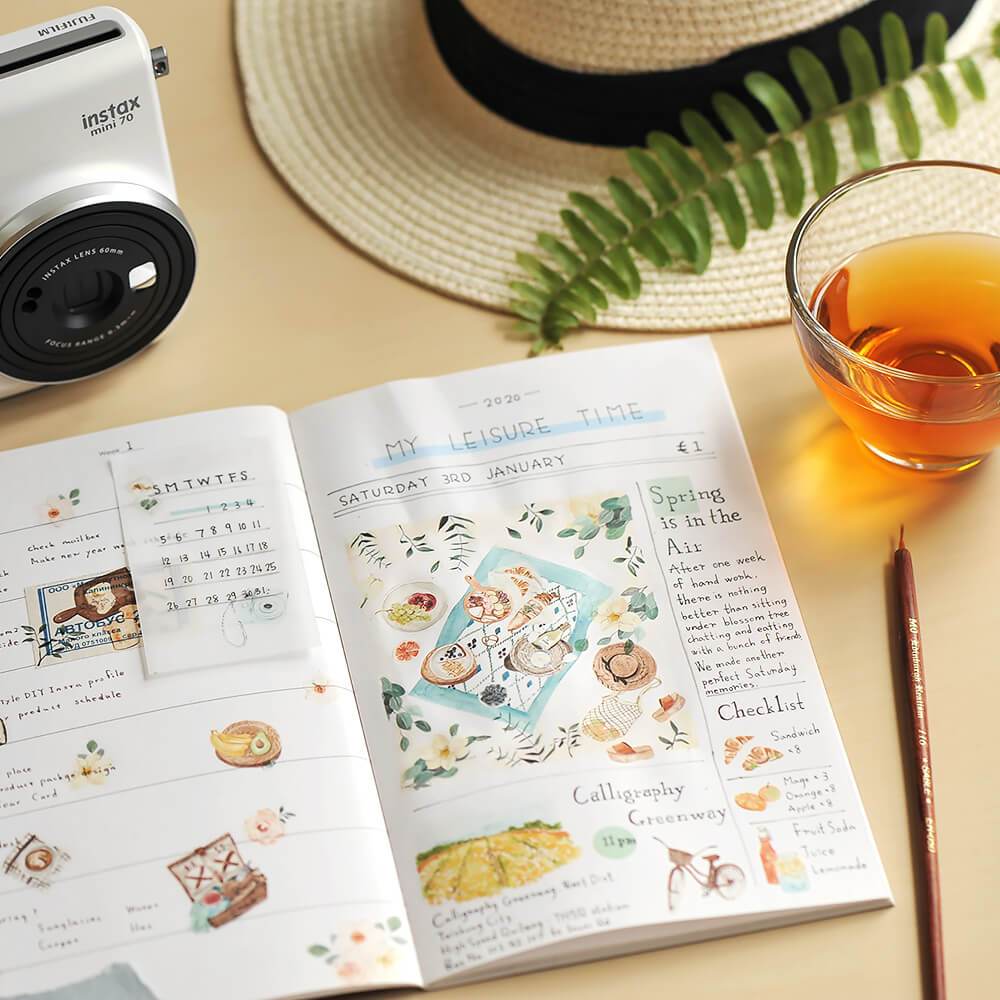 MU Print-On Sticker 2s 111-Picnic Time