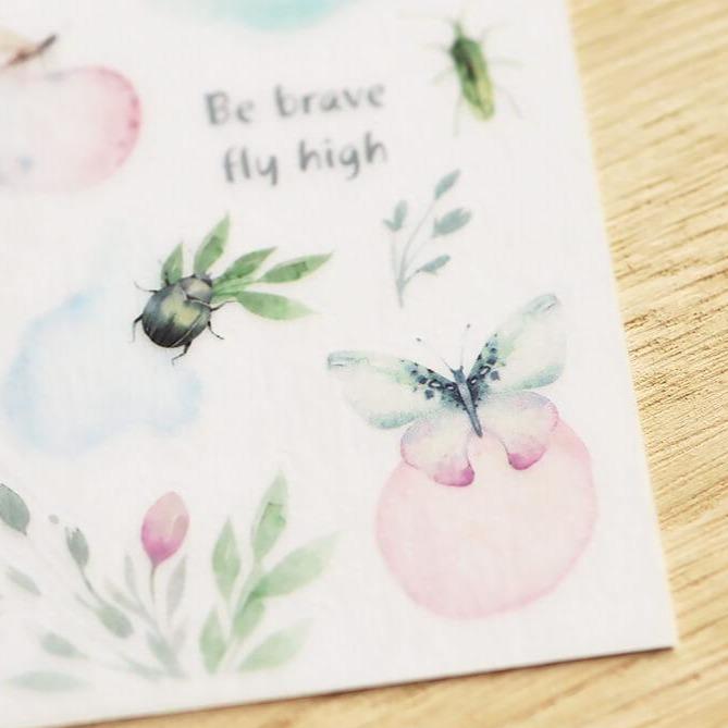 MU Print-On Sticker 2s 124-Spring Awaking