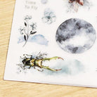 MU Print-On Sticker 2s 125-Planets With Bug Chirpi