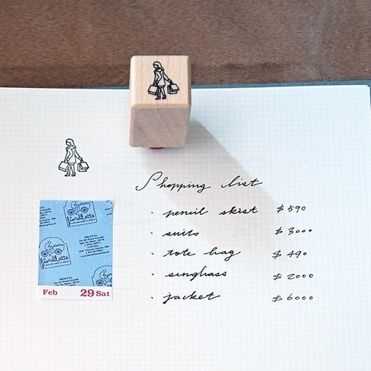 PLAIN Daily Rubber Stamps K-Haircut