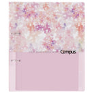 KOKUYO Campus Loose Leaf Binder LE 2H B5 Pink Flow Default Title