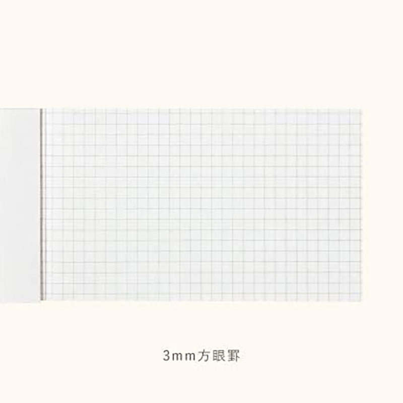 KOKUYO ME Card Size Memo 3mm Grid Chic Plum Default Title