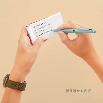 KOKUYO ME Card Size Memo 3mm Grid Tofu White Default Title