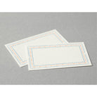MIDORI Letterpress Card Set Frame Blue