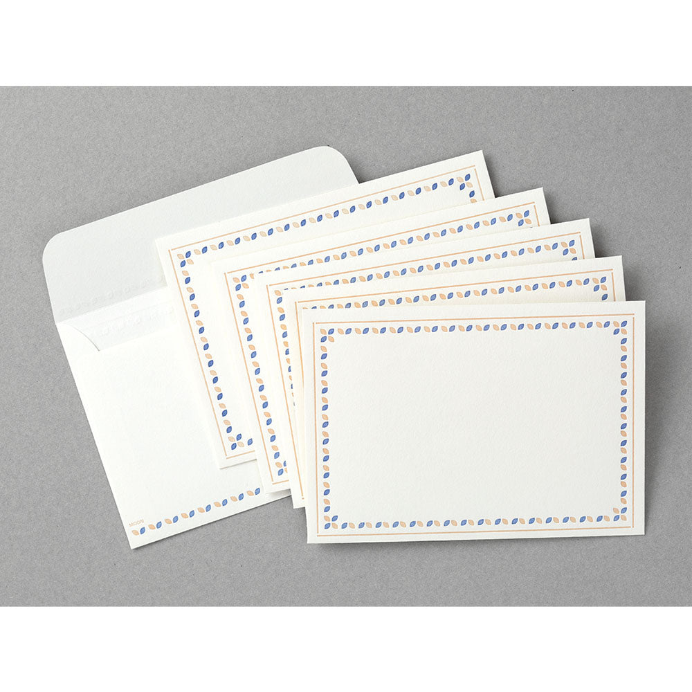 MIDORI Letterpress Envelope Frame Brown