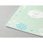 MIDORI Letterpress Letter Pad Scatter Flowers
