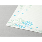 MIDORI Letterpress Letter Pad Scatter Flowers