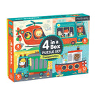 4 in 1 Box Puzzle Set Transportation 1216753