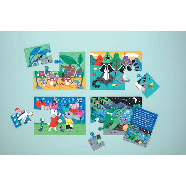 4 in 1 Box Puzzle Set Mindful 1216752