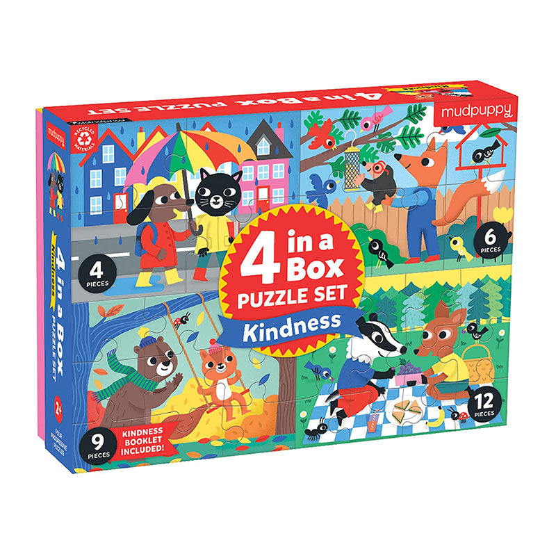 4 in 1 Box Puzzle Set Kindness 1216750