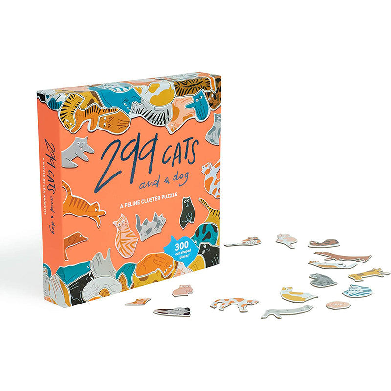 299 Cats (and a dog):A Feline Cluster Puzzle Default Title