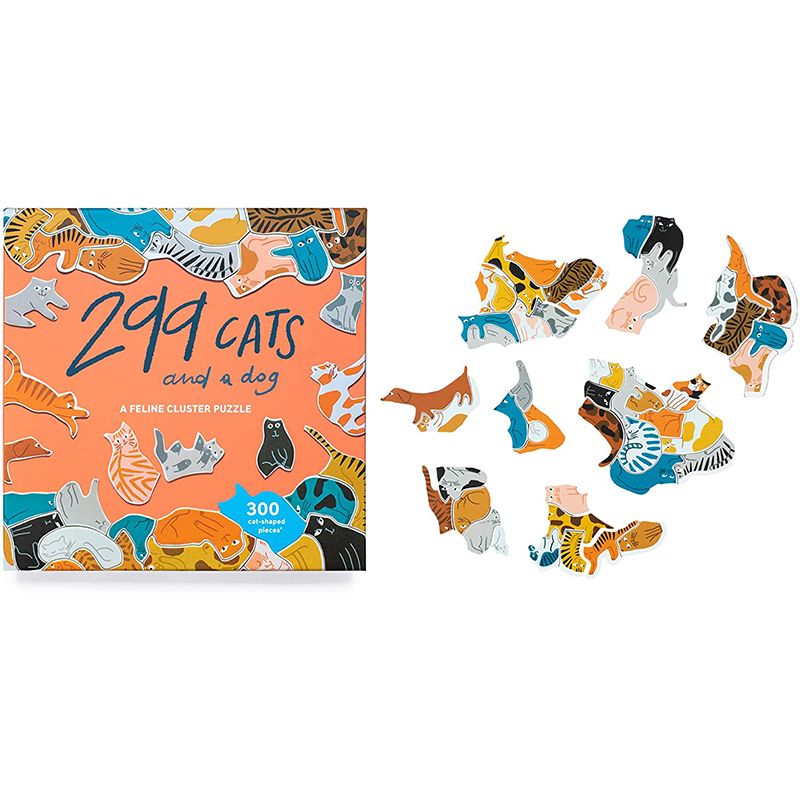 299 Cats (and a dog):A Feline Cluster Puzzle Default Title