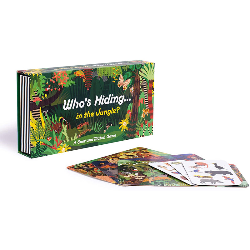 Who's Hiding in the Jungle? A Spot and Match Game 1205834