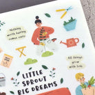 MU Print-On Sticker 2s 136-Little Sprout Big Dream