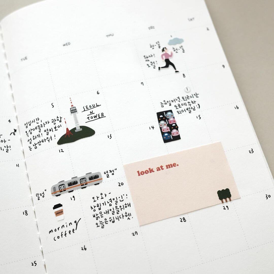 SUATELIER Stickers No.1105: City! City!