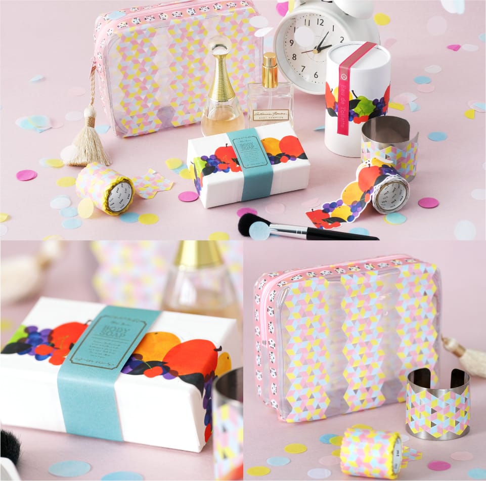 MT Fab Die-cut Cube Pattern 45mmx3m