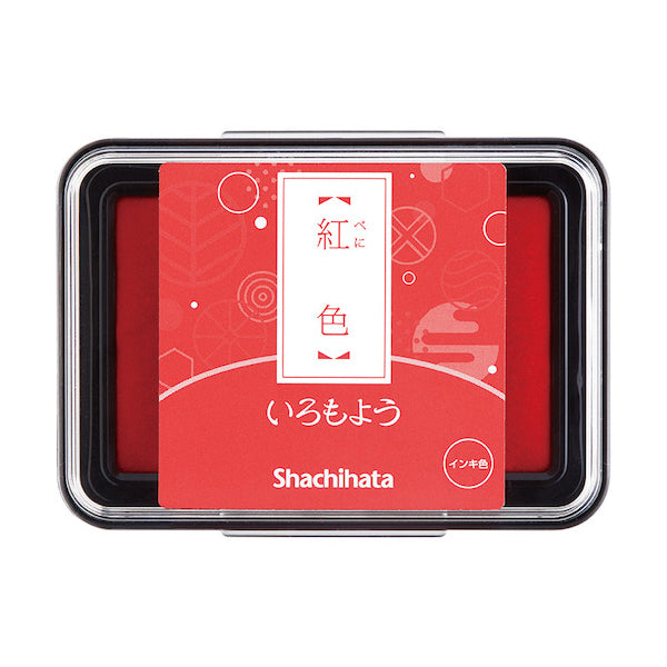 SHACHIHATA Iromoyou Stamp Pad HAC-1 Red