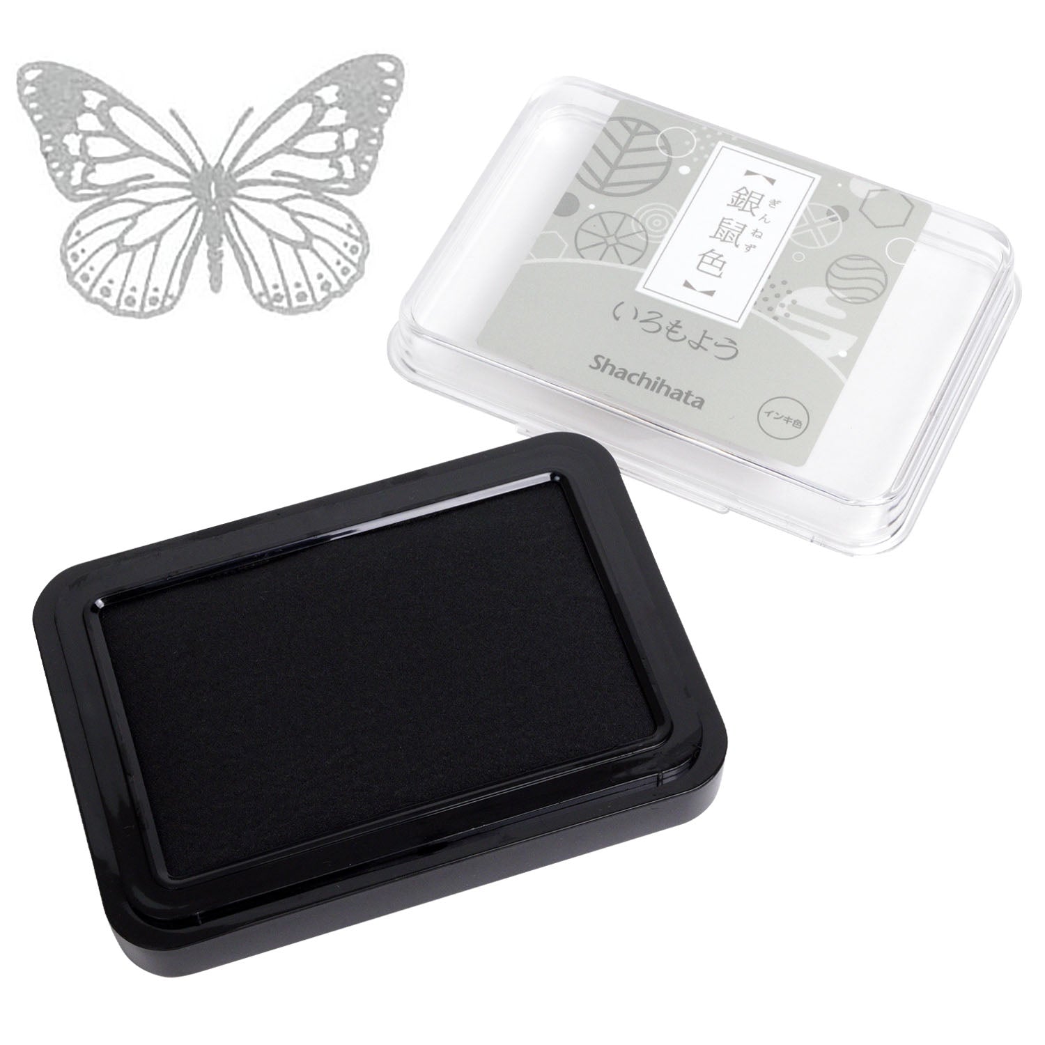 SHACHIHATA Iromoyou Stamp Pad HAC-1 Grey