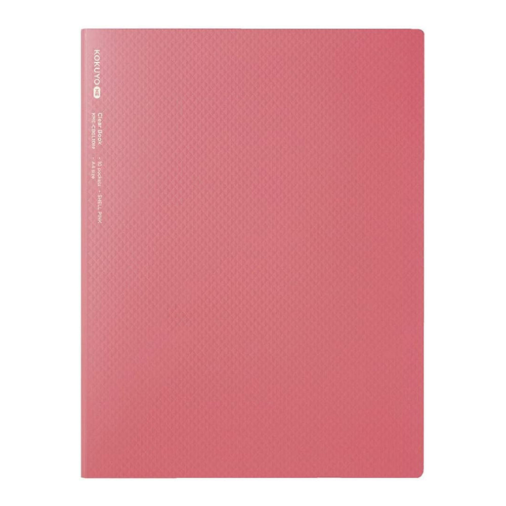 KOKUYO ME Clear Book A4 10P Shell Pink