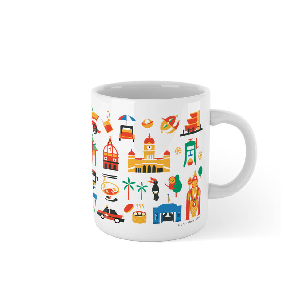 LOKAMADE Mug M01:The Vivid Lifestyle Default Title