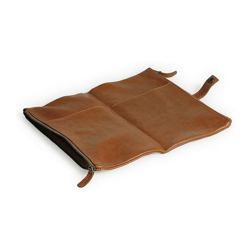 CLAIREFONTAINE Flying Spirit Leather Flat Pencil Sleeve Cognac Default Title