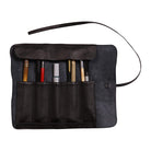 CLAIREFONTAINE Flying Spirit Leather Pencil Roll Black Default Title