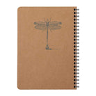 CLAIREFONTAINE Flying Spirit Notebook Wire+Pkt A5 Lined Kraft Default Title