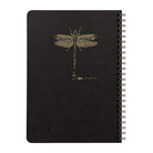 CLAIREFONTAINE Flying Spirit Notebook Wirebound A5 Lined 60s Black Default Title