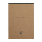 CLAIREFONTAINE Flying Spirit Notepad Clothbound A5 Lined Kraft Default Title