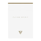 CLAIREFONTAINE Flying Spirit Notepad Clothbound A5 Lined White Default Title
