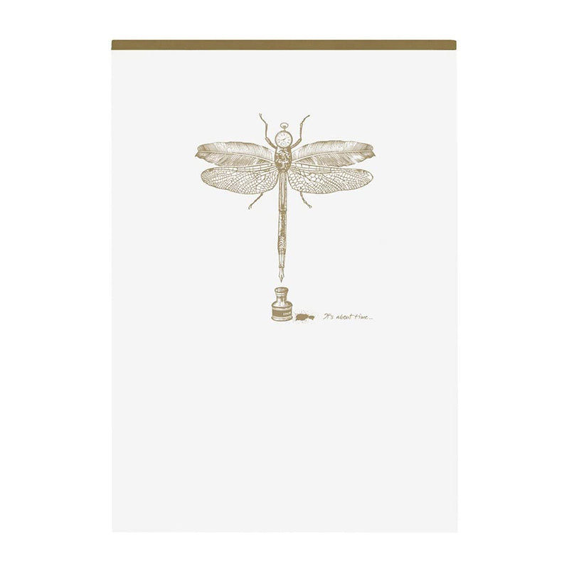 CLAIREFONTAINE Flying Spirit Notepad Clothbound A5 Lined White Default Title