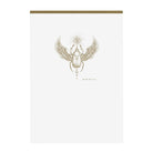 CLAIREFONTAINE Flying Spirit Notepad Clothbound A5 Lined White Default Title
