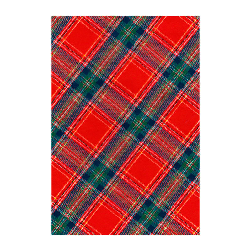 DECOPATCH Paper:Red 591 Tartan Print Default Title