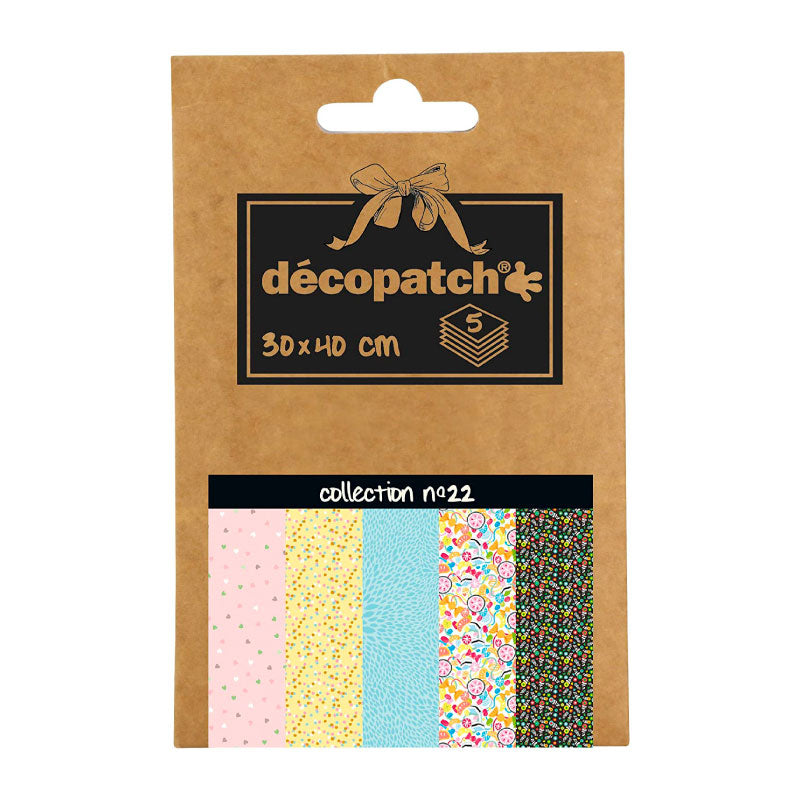 DECOPATCH Papers:Deco Pocket 5s 30x40cm No.22 Default Title