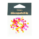 DECOPATCH:Accessories Cabochons 0.5cm Yellow/Orange Default Title