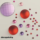 DECOPATCH:Accessories Cabochons 1cm Pastel 24s Default Title